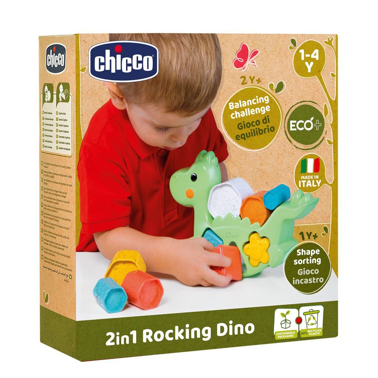 Chicco CHICCO 2in1 ROCKING DINO gioco di equilibrio 1-4 anni 